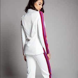 Ivory Two Piece Pant Suit